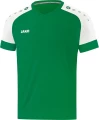 Футболка Jako CHAMP 2.0 зелено-белая 4220-06