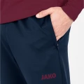 Спортивные штаны тренировочные Jako CHALLENGE темно-сине-бордовые 8421-905