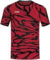 Футболка джерсі Jako ANIMAL S/S червоно-чорна 4242-111