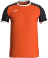 Футболка джерси Jako ICONIC S/S оранжево-серо-белая 4224-351