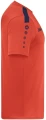 Футболка джерсі Jako POWER S/S оранжево-темно-синя 4223-375