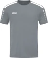 Футболка джерсі Jako POWER S/S сіро-біла 4223-840