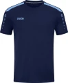 Футболка джерсі дитяча Jako POWER S/S темно-синьо-блакитна 4223-910