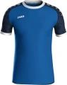 Футболка джерсі дитяча Jako ICONIC S/S синьо-біла 4224-414