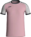Футболка джерсі дитяча Jako ICONIC S/S рожево-сіра 4224-171