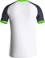 Футболка джерси Jako ICONIC S/S бело-черно-неоново-зеленая 4224-014