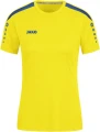 Футболка джерсі жіноча Jako POWER S/S жовто-синя 4223-304