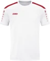 Футболка джерсі дитяча Jako POWER S/S біло-червона 4223-004