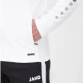 Олимпийка (мастерка) с капюшоном Jako POWER бело-черная 6823-000