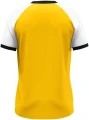 Футболка джерси Jako DYNAMIC S/S желто-бело-черная 4270-305