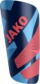 Щитки футбольные Jako RIVER LIGHT сине-голубо-красные 2776-434