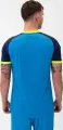 Футболка джерсі Jako ICONIC S/S блакитно-синьо-жовта 4224-444