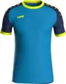 Футболка джерсі дитяча Jako ICONIC S/S блакитно-синьо-жовта 4224-444