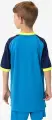 Футболка джерсі дитяча Jako ICONIC S/S блакитно-синьо-жовта 4224-444