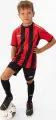 Футболка джерси детская Jako INTER S/S красно-черная 4215-111