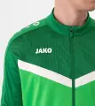Олімпійка (мастерка) Jako ICONIC зелено-біло-темно-зелена 9324-222