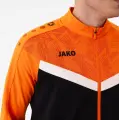 Олімпійка (мастерка) Jako ICONIC чорно-біло-помаранчева 9324-807