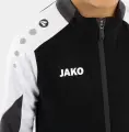 Олімпійка (мастерка) дитяча Jako DYNAMIC чорно-біло-темно-сіра 9370-826