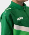 Олимпийка (мастерка) детская Jako ICONIC зелено-бело-темно-зеленая 9324-222