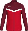 Олімпійка (мастерка) дитяча Jako ICONIC червоно-біло-бордова 9324-103