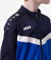Олимпийка (мастерка) детская Jako ICONIC сине-бело-темно-синяя 9324-403