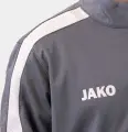 Олімпійка (мастерка) дитяча Jako POWER сіро-біла 9323-840