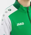 Олімпійка (мастерка) жіноча Jako DYNAMIC зелено-біло-темно-зелена 9370D-204