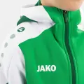 Олімпійка (мастерка) з капюшоном дитяча Jako DYNAMIC зелено-біло-темно-зелена 6870-204