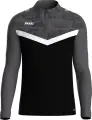 Реглан Jako ZIP TOP ICONIC чорно-біло-сірий 8624-801