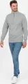 Реглан Jako ZIP TOP ORGANIC світло-сірий C8620-520