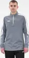 Реглан Jako ZIP TOP POWER серо-белый 8623-840