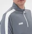 Реглан Jako ZIP TOP POWER серо-белый 8623-840