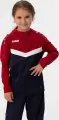 Реглан дитячий Jako ZIP TOP ICONIC темно-синьо-біло-червоний 8624-901