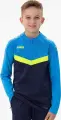 Реглан детский Jako ZIP TOP ICONIC темно-сине-желто-синий 8624-914