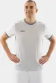 Футболка джерсі Jako DYNAMIC S/S сіро-біла 4270-837