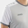 Футболка джерсі Jako DYNAMIC S/S сіро-біла 4270-837