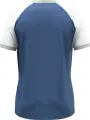 Футболка джерси детская Jako DYNAMIC S/S сине-бело-серая 4270-921