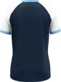 Футболка джерси детская Jako DYNAMIC S/S темно-сине-бело-голубая 4270-918