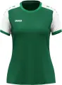 Футболка джерсі жіноча Jako DYNAMIC S/S зелено-біла 4270D-205