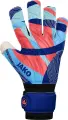 Вратарские перчатки Jako RIVER BASIC RC темно-сине-голубо-коралловые 2589-933