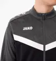 Олимпийка (мастерка) Jako ICONIC черно-бело-серая 9324-801