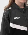 Олімпійка (мастерка) дитяча Jako ICONIC чорно-біло-сіра 9324-801