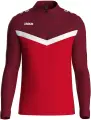 Реглан дитячий Jako ZIP TOP ICONIC червоно-біло-бордовий 8624-103