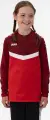 Реглан дитячий Jako ZIP TOP ICONIC червоно-біло-бордовий 8624-103