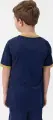 Футболка джерси детская Jako ICONIC S/S темно-сине-золотая 4224-939