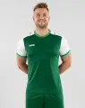 Футболка джерси детская Jako DYNAMIC S/S зелено-белая 4270-205