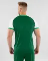 Футболка джерси детская Jako DYNAMIC S/S зелено-белая 4270-205