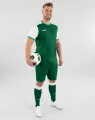 Футболка джерси детская Jako DYNAMIC S/S зелено-белая 4270-205