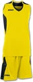 Баскетбольная форма женская желто-черная Joma SET SPACE 900121.901