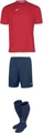 Комплект футбольної форми червоний Joma COMBI №18